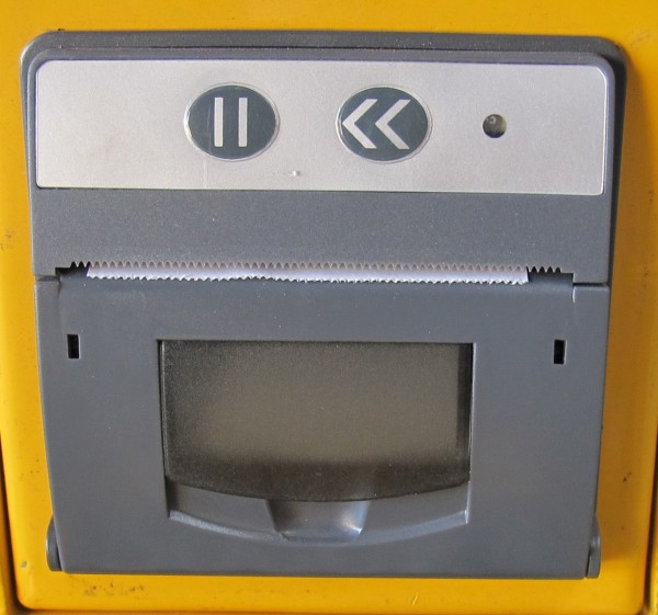 Gabelhubwagen mit Präzisionswaage + Drucker