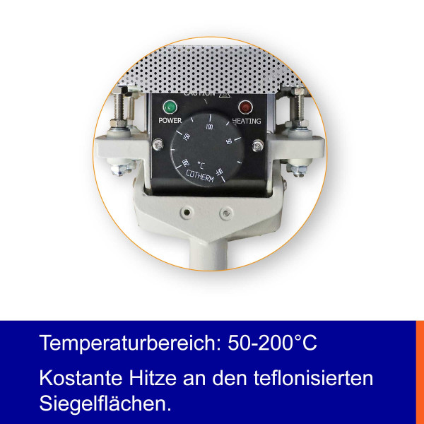 Heißsiegelzange | konstant beheizt