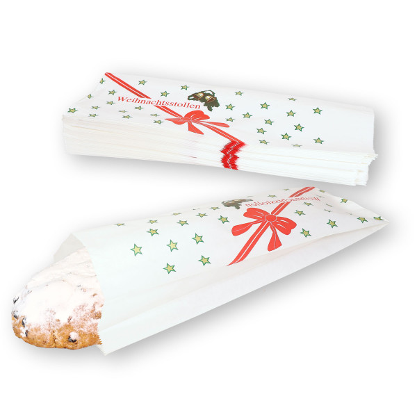 Stollenbeutel "Schleife" 50g/m² | 200×70×460mm