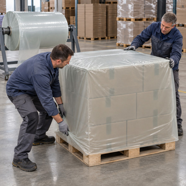 LDPE-Schrumpfschlauchfolie 1250x850mm | Rolle | 100m