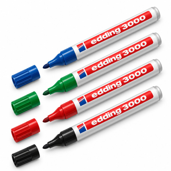 Permanentmarker Edding 3000 1-3