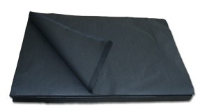 Packseide 50x75cm | schwarz | 30g/m² | 12,5kg - Pack
