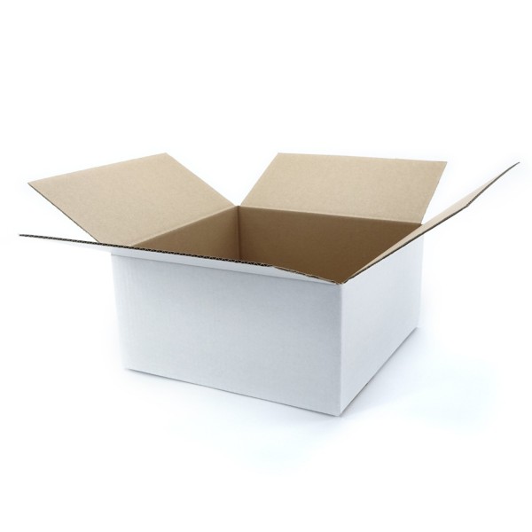 300x300x150mm einwellige Kartonagen | weiß