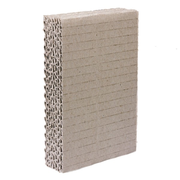 Wellpapppolster Platte | 8 Stück je Strang