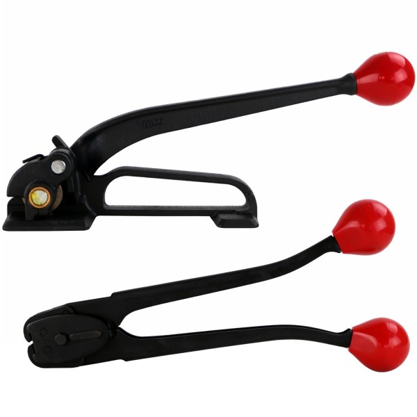 Spanngerät EP-11 + Verschlusszange EK-1 für Stahlband bis 20mm