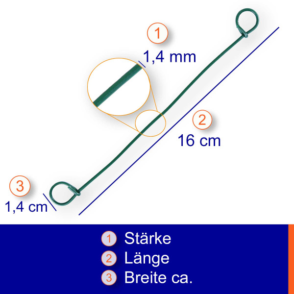 Drahtdrillbinder 160mm