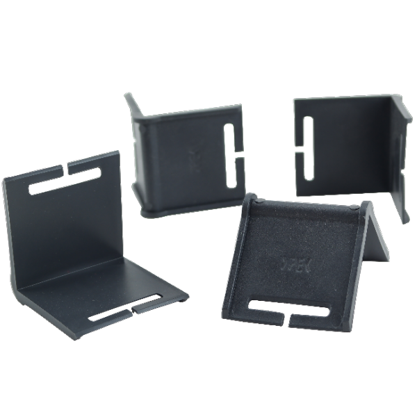 Kunststoffkantenschutz * stark mit Banddurchführung geschlitzt