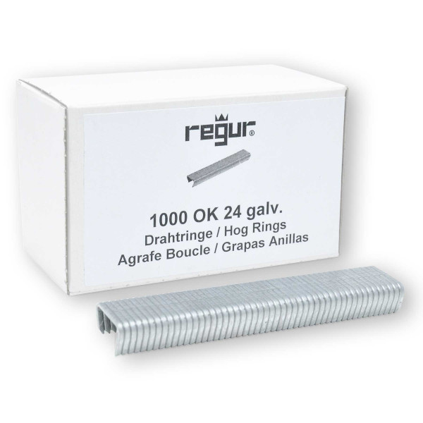 Drahtringe 24 * D - Ring