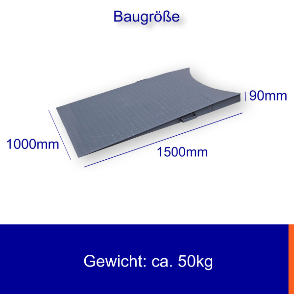 Auffahrrampe für Palettenstretchmaschine Safe-Load | 1650