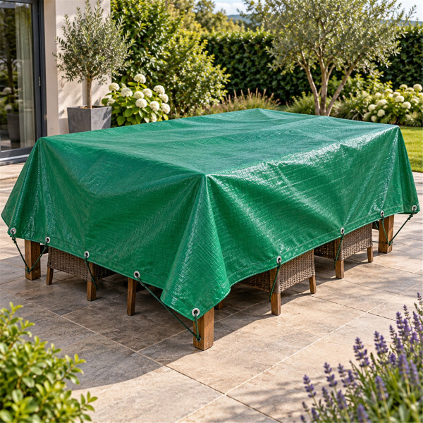 Bändchengewebeplane 6x8m