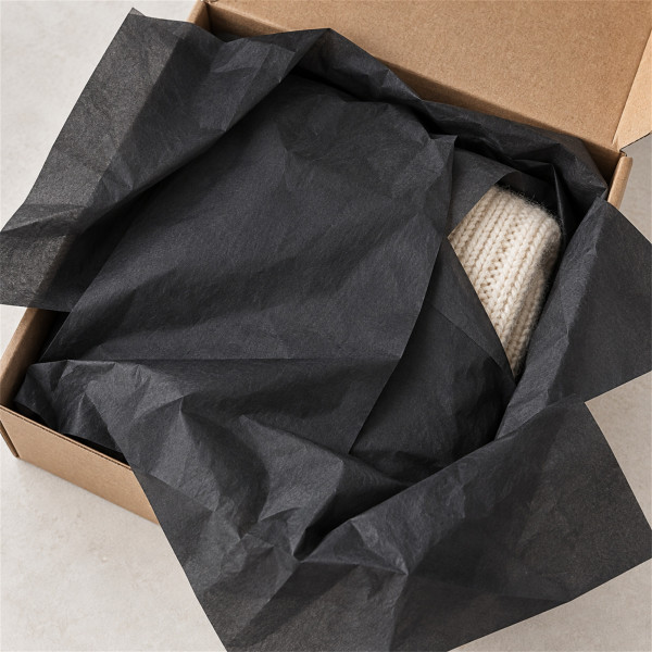 Packseide 38x50cm | schwarz | 30g/m² | 12,5kg - Pack