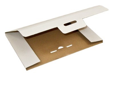 345x245x20 mm Großbriefkarton, weiß