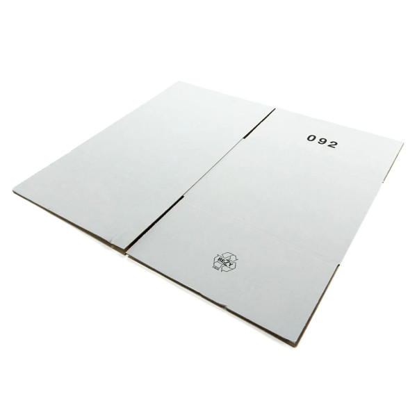 400x400x300mm einwellige Kartonagen | weiß