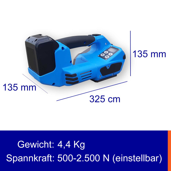 PP / PET Akku - Spann- und Verschlussgerät TA260 / ITA EVO 13-16