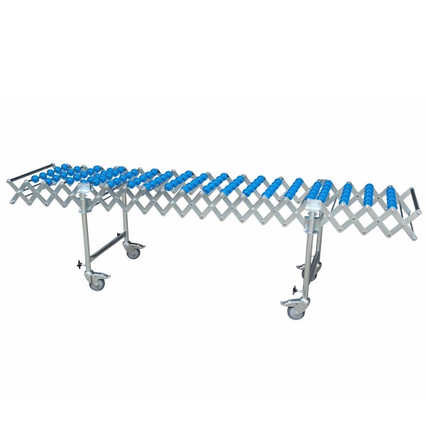 Scherenröllchenbahn mit Kunstoffröllchen