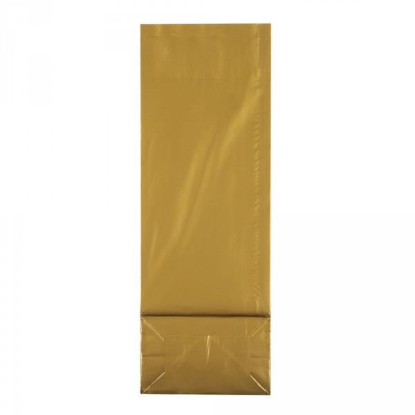 Blockbodenbeutel 3-lagig 70+40x205mm * 100g * farbig