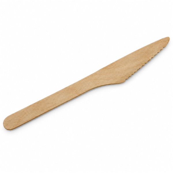 Messer aus Holz | Imbiss- und Partybedarf |
