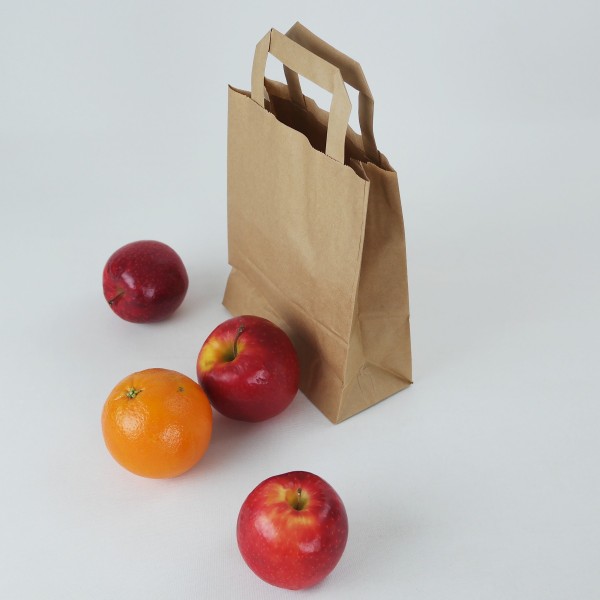 Tragetasche Papier braun