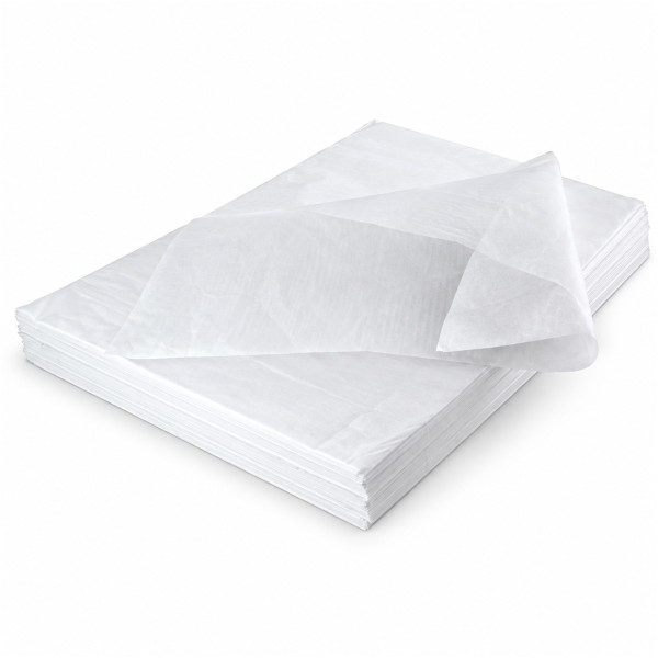 Packseide 50x75cm | weiß | 25g/m² | 12,5kg - Pack