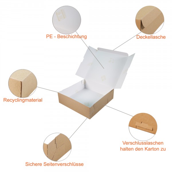 Tortenkarton ECO-Life | 1-teilig