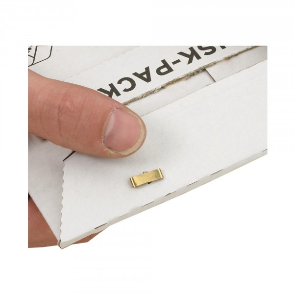 Disk-Pack aus extrem stabiler Wellpappe | weiß