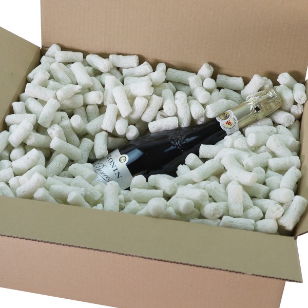 500 Liter | Bio Verpackungschips flupis® | Papierschaumflocken im Sack
