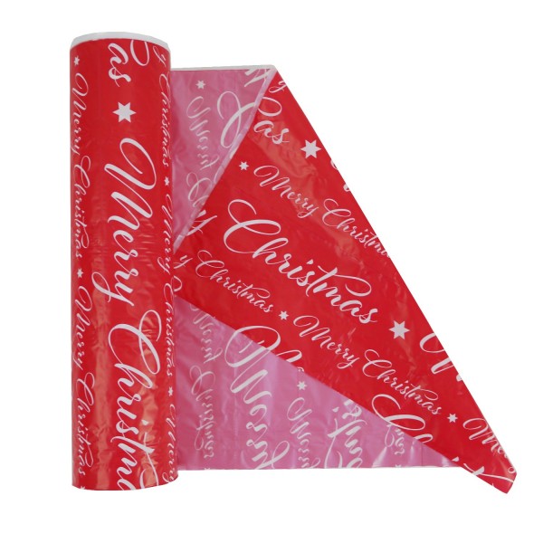 Füll-Fix - Polstermatte 420mm 4-Kammern | 450m (rot) | Design "Merry Christmas"