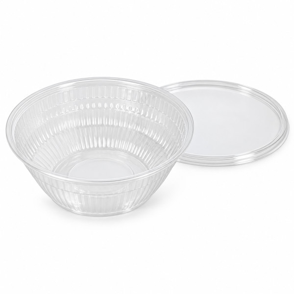 Salatschale klar 600ml mit Deckel