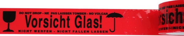 PP - Klebeband * VORSICHT GLAS *