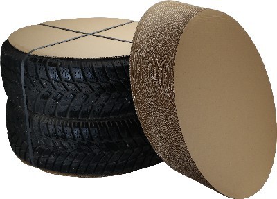 Felgenschutz | Reifenversand | 2-wellig | Ø 60 cm