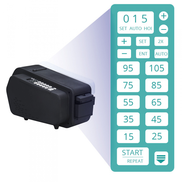 elektronischer Klebestreifengeber