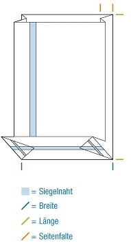 140+80x260 mm * Stärke: 0,04 mm