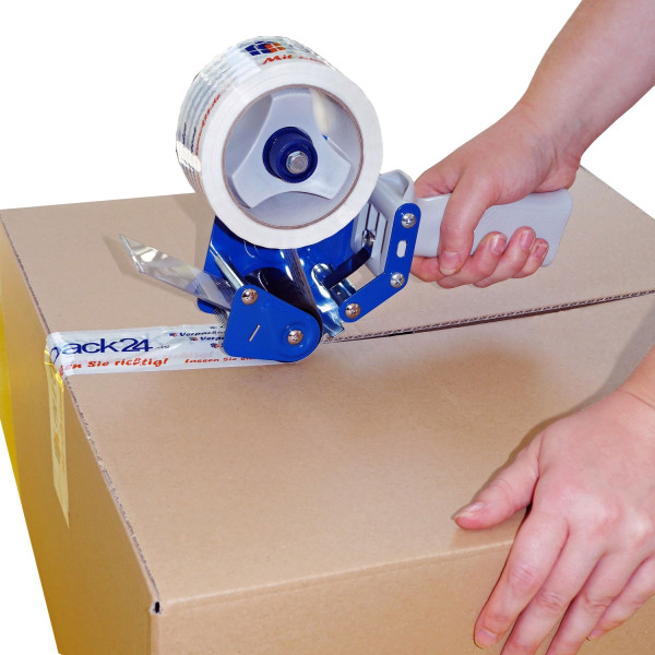 Klebebandhandabroller mit Bremse für 50mm Packband
