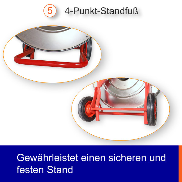 Abrollwagen für PP-/PET-Band und oszilliertes Stahlband (Packenwicklung)