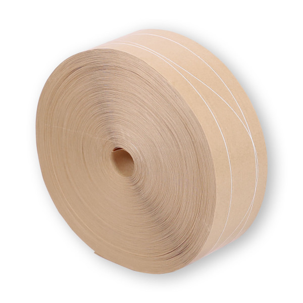 Nassklebeband Kraftpapier * verstärkt längs und sinus * havana