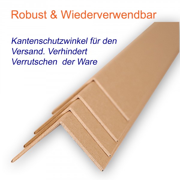 Kantenschutzwinkel | Vollpappe | Schenkelbreite : 60x60mm
