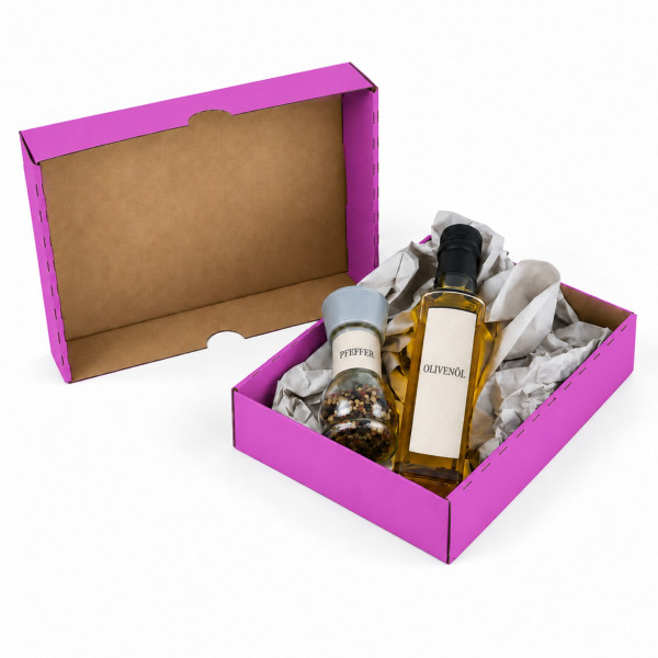 238x175x51mm | Farbig | Geschenkschachtel mit Deckel | 2-tlg.