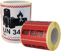 Warnetiketten