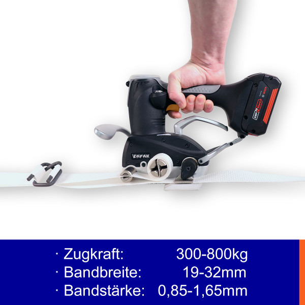 Akku - Spanngerät Zapak CT32B