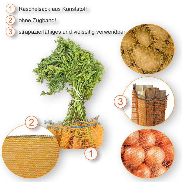 Raschelsäcke 26x39cm