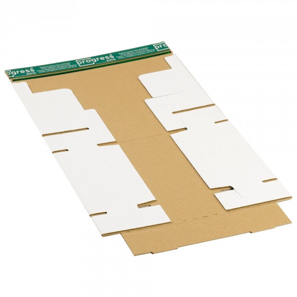 Post-Versandkarton DIN A4 weiß * Groß- und Maxibrief Format 345 x 225mm