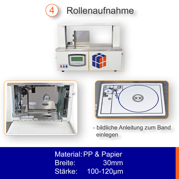 Automatische Banderoliermaschine EPOM02-30
