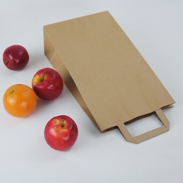 Tragetasche Papier braun