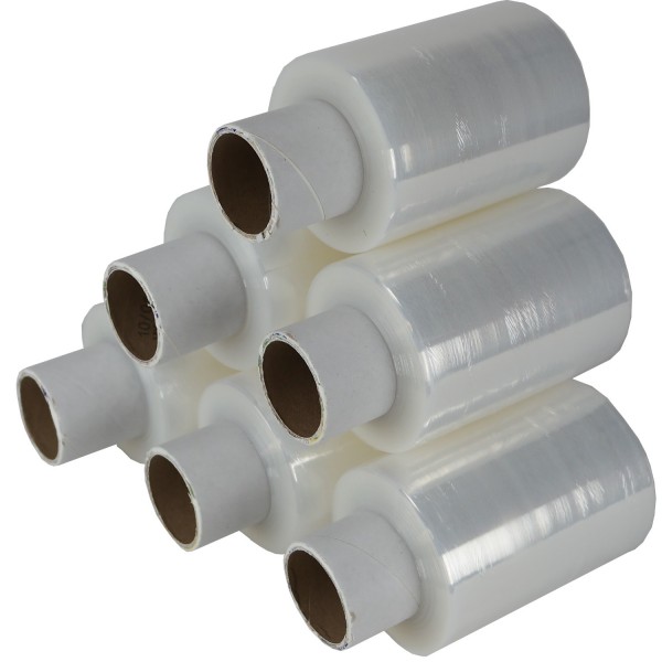 Ministretchfolie - transparent | 23µm | 10cm breit | 140m - Rolle