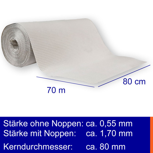 Rollenwellpappe FormPack | Breite: 80cm | Länge: 70m