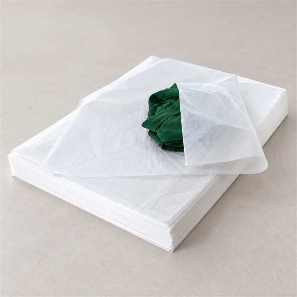 Packseide 38x50cm | weiß | 25g/m² | 12,5kg - Pack