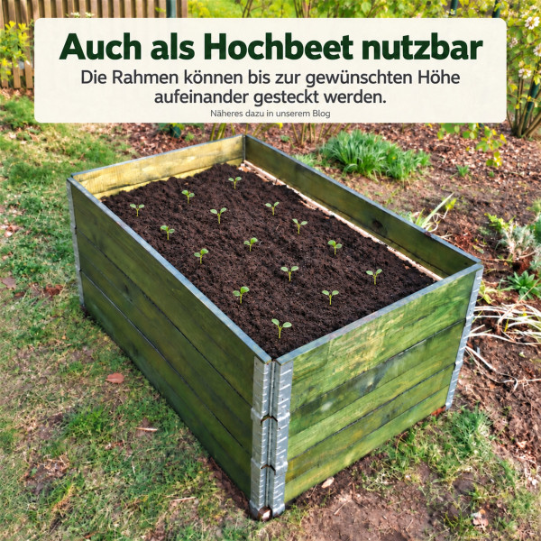 Palettenaufsatzrahmen für Europaletten