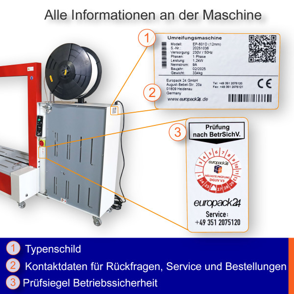 EP-601L Umreifungsautomat