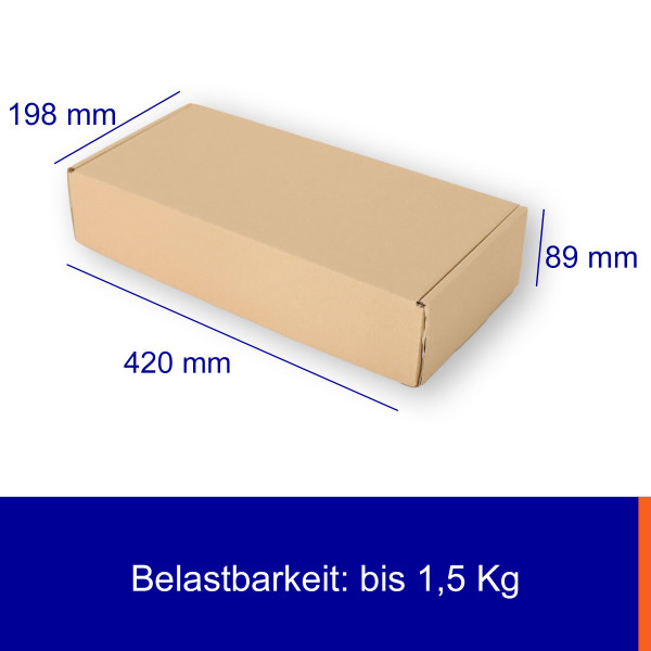 Umkarton für Stollenkarton | 397x190x85mm