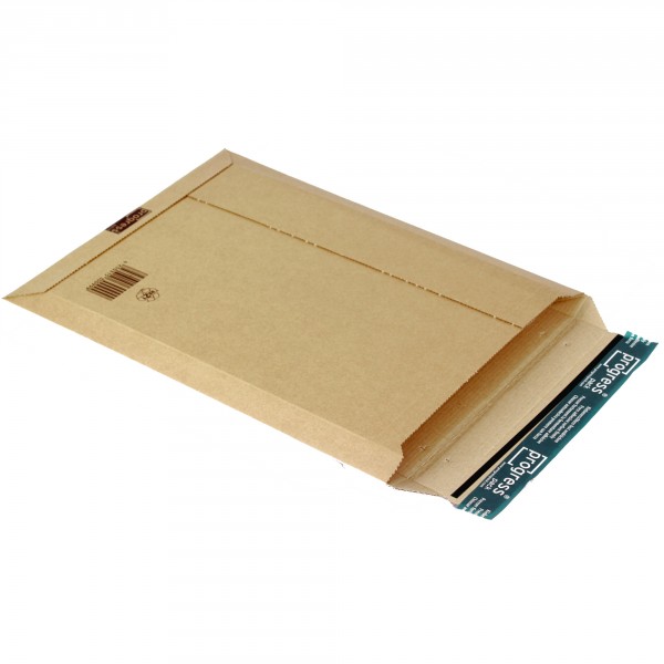 Versandtasche aus extrem stabiler Wellpappe DIN A3 | braun